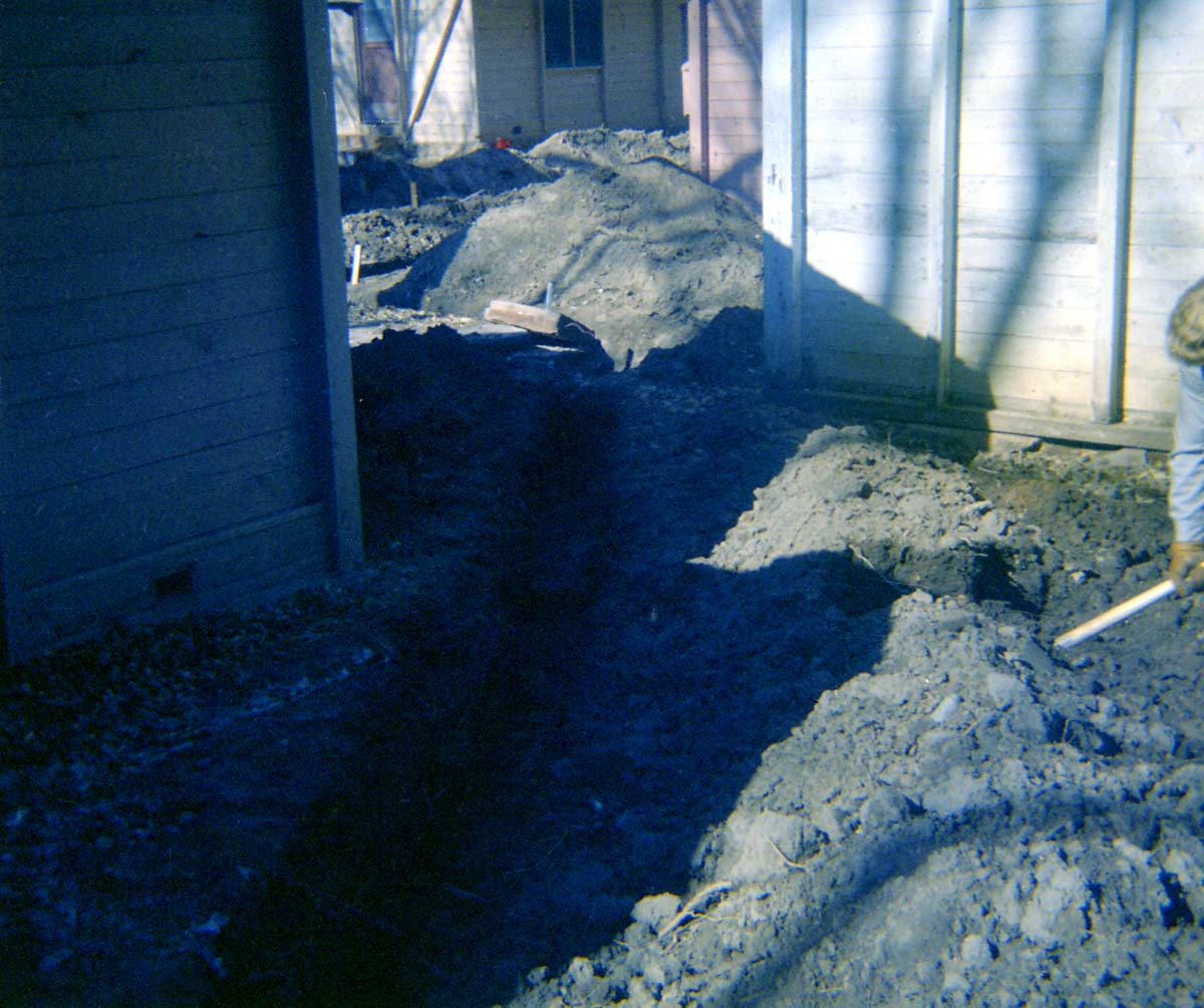 The utilities project at Zion Lodge.