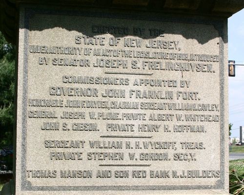 15th Regiment New Jersey Volunteers Monument