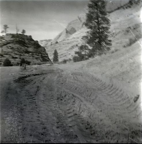 East side road repair and turn out construction.