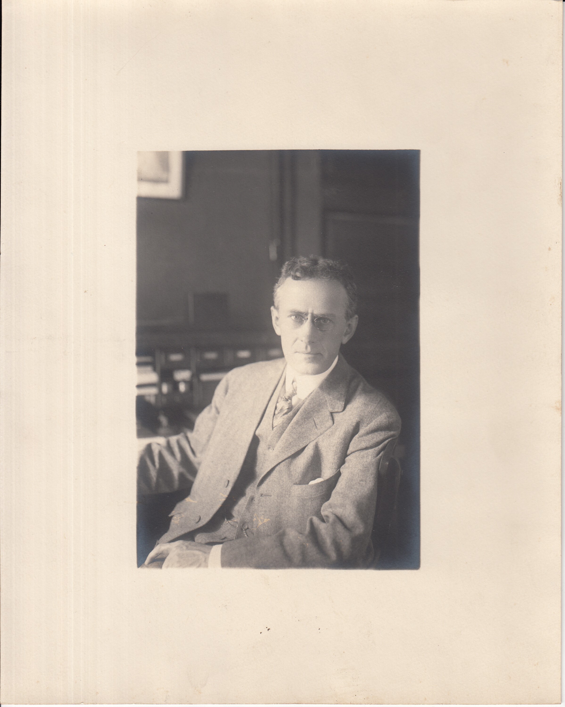 Portrait of Mr. Plimpton.