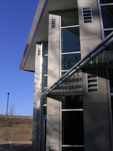 Destination Center details at Blue Ridge Parkway in November 2009