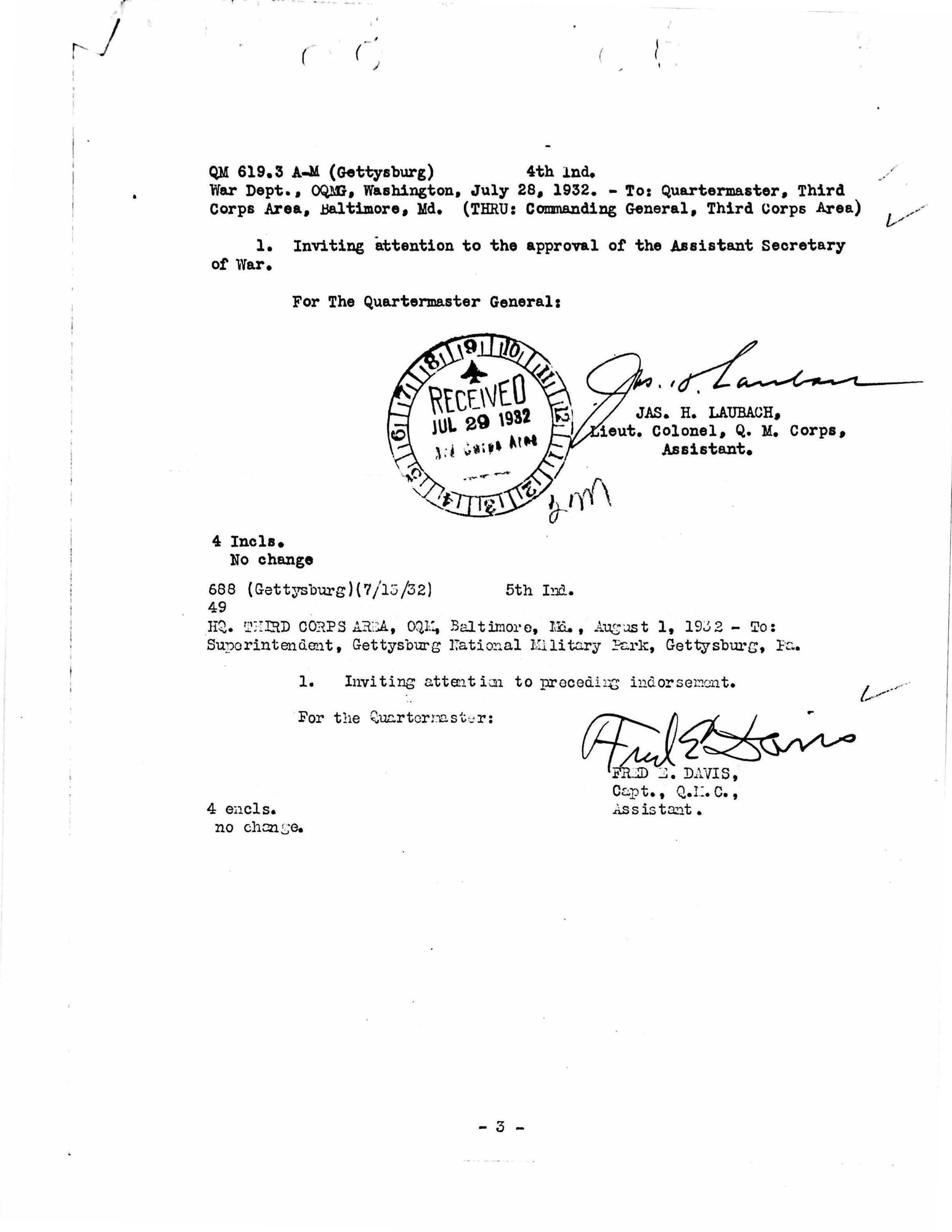 White paper with typed black text and a handwritten signature