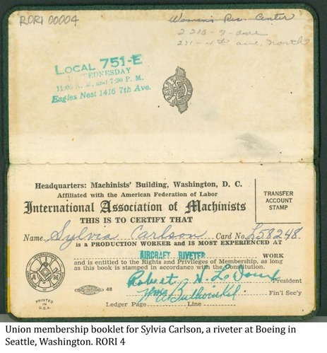 Union booklet [RORI 4_d]