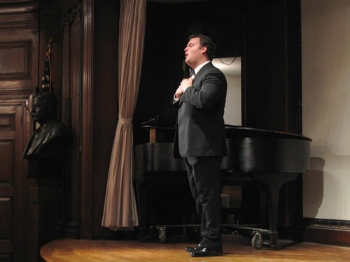 Opera Singer on Richard Tauber Day.