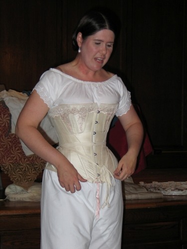 Christine Scott- Victorian Clothing Demonstration
