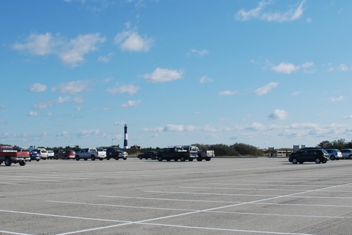 Parking for the Fire Island Lighthouse is available at Robert Moses State Park's Field 5. It's a 3/4-mile walk by boardwalk, but a free shuttle bus is available during the 150th Anniversary Celebration on Saturday, November 1, 2008.