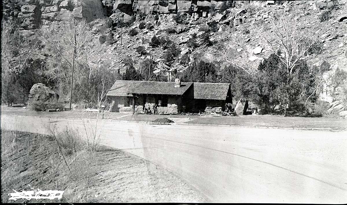 Museum, Building 51, Canyon Junction, headquarters area.