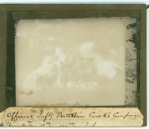 Officers from the 4th, 9th, and 14th Infantry with George Crook on the Rosebud Campaign