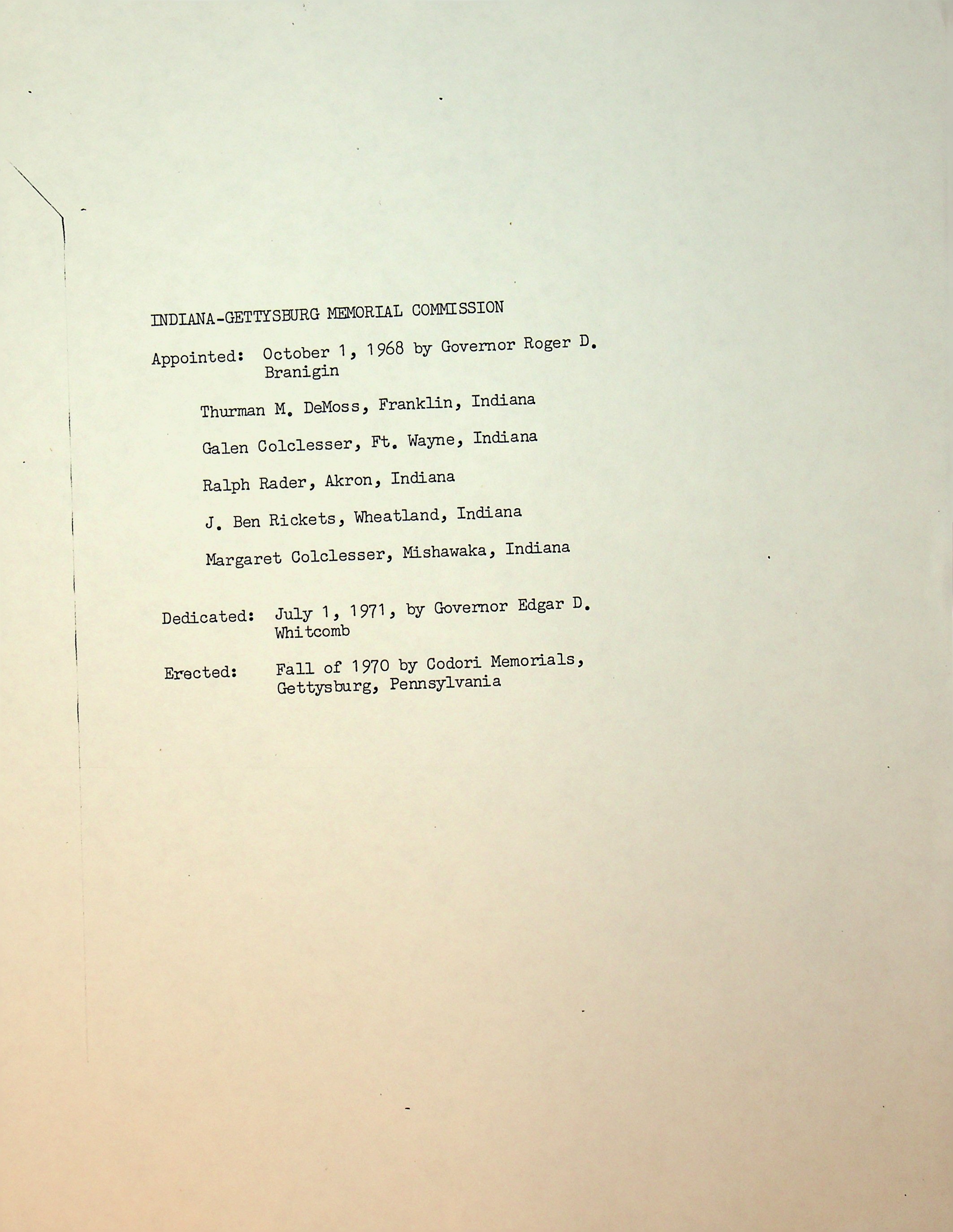 Typed Document