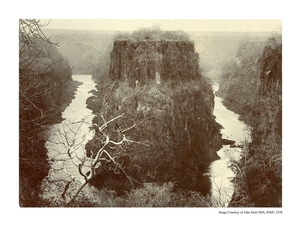 Bridge over Canyon, Africa, 1912 [JOMU 3278]