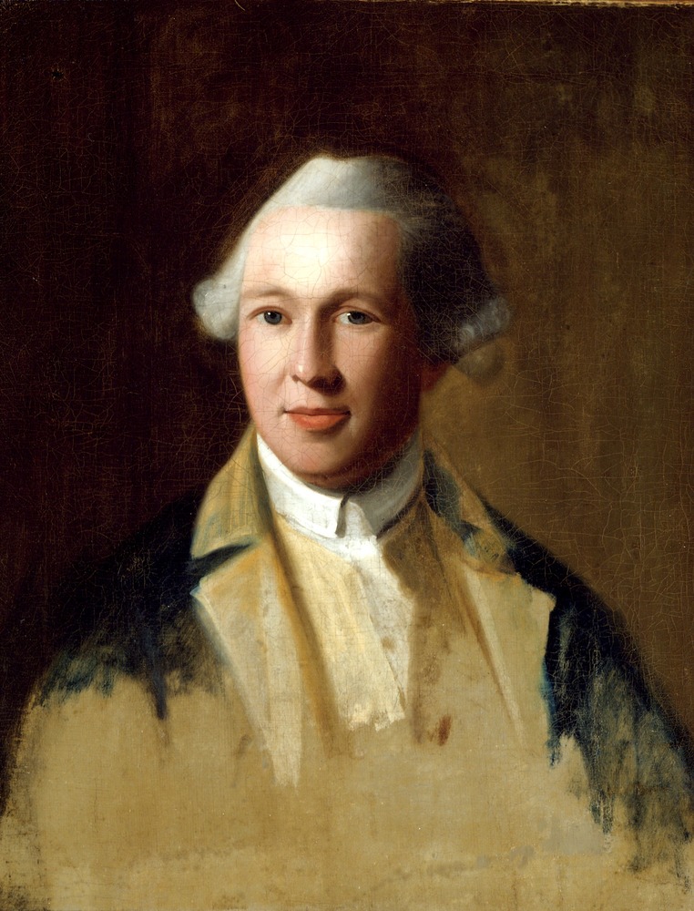 Portrait of General Joseph Warren by John Singleton Copley, C. 1772. Warren, who died fighting in the Battle of Bunker Hill, was a personal friend and physician to John and Abigail Adams. On exhibit over the fireplace in the Long Room of the Old House.