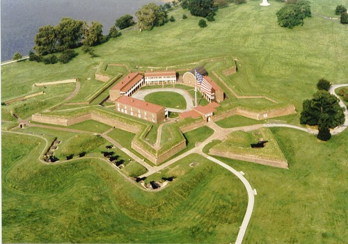 Fort McHenry aerial photo