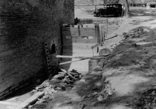 Peirce Mill Restoration in 1937