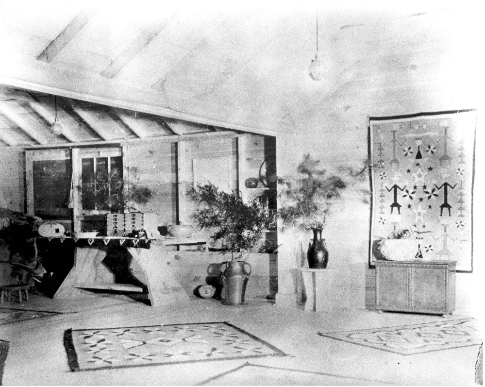 Sitting room - northeast wall, Rapidan Camp