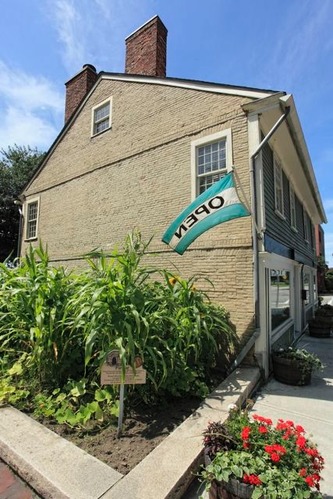 Native American Garden outside Visitor Center