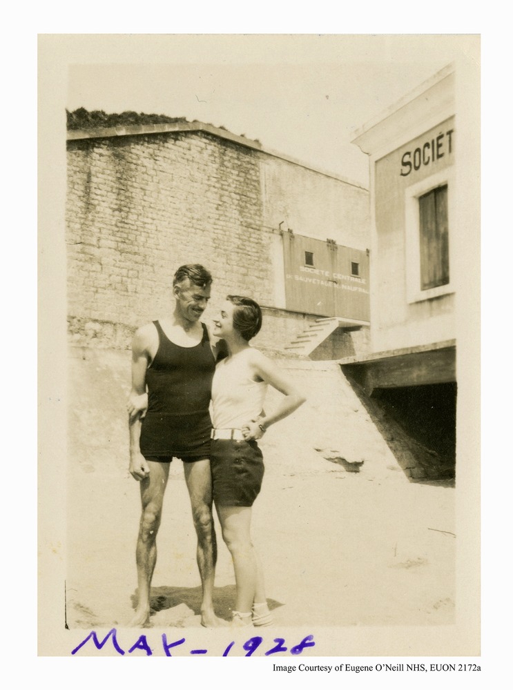 Eugene & Carlotta O'Neill, France, 1928 [EUON 2172a]