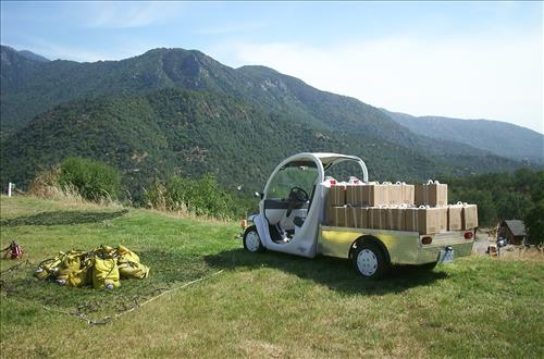Ash Mountain helibase operations, Sequoia and Kings Canyon National Parks, summers 2000-2004