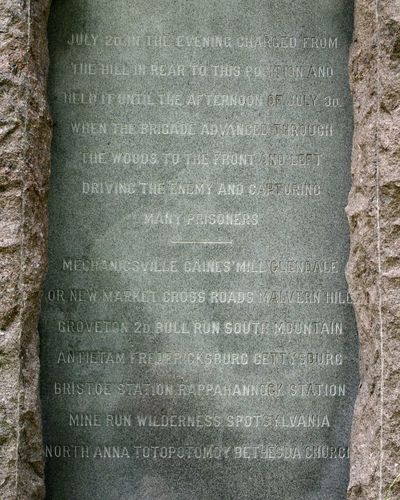 11th Pennsylvania Reserves Monument