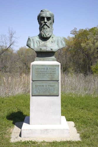 Brigadier General Edward D. Tracy Bust