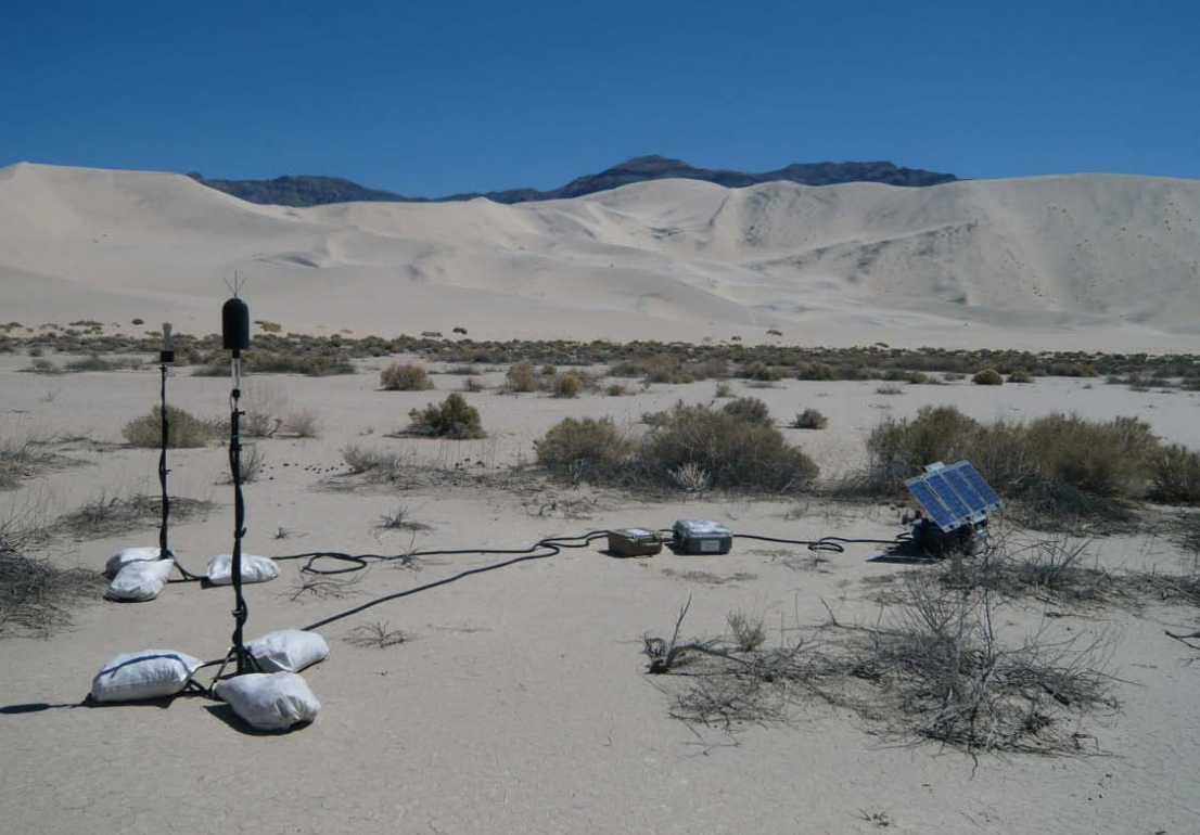 Eureka Dunes sound site