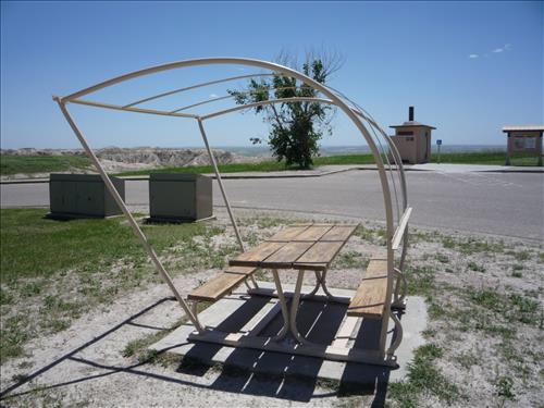 BADL - Picnic Table and Sunscreen Rehabilitation