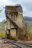 coaling tower and RR tracks