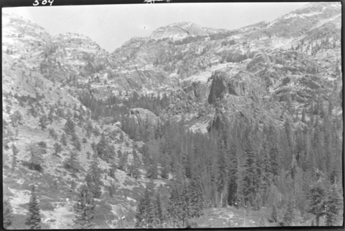 Type mapping shot in Jack Main Canyon.