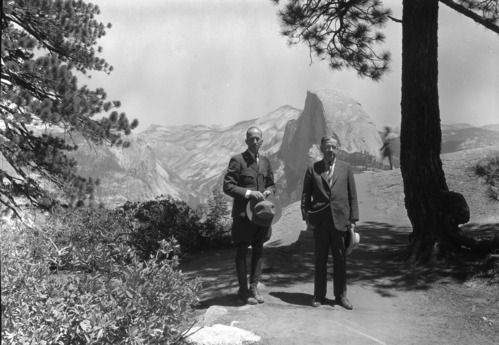 Colonel C. G. Thomson, Supt. and Sec. of the Interior, Harold Ickes.