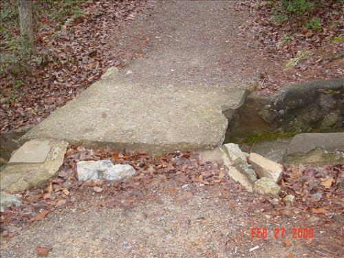 Rehab 20 Miles of Park Trails at Hot Springs National Park in May 2009
