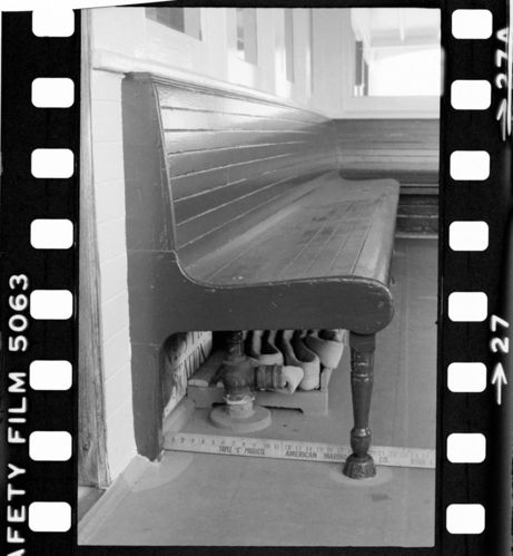 Survey photographs of the deck and interior details of Eureka (built 1890; ferry), early 1980s