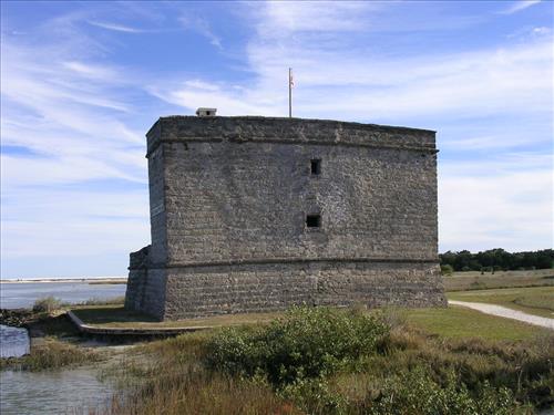 Views of Fort Matanzas National Monument in January 2008