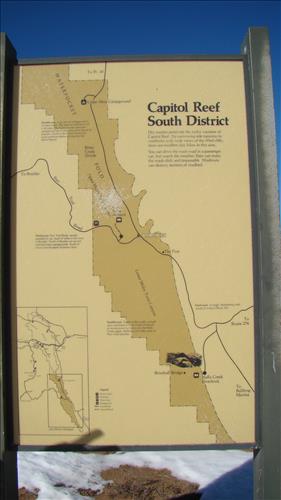 Wayside Exhibit Inventory Capitol Reef National Park January 2009 Group 1