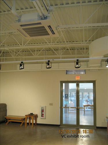 Visitor Center Exhibit Room December 2013