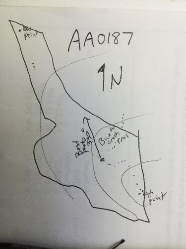 GRSM Accuracy Assessment. Plot Code: GRSM_AA_0187_map