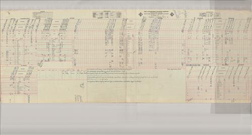 Dispatcher Sheets--Scranton Division--Erie Lackawanna Railroad (October 21-31, 1967)
