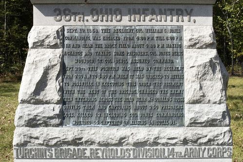 Thirty-Sixth Ohio Infantry Regiment Monument