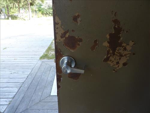 Replace Doors on Five Public Restrooms