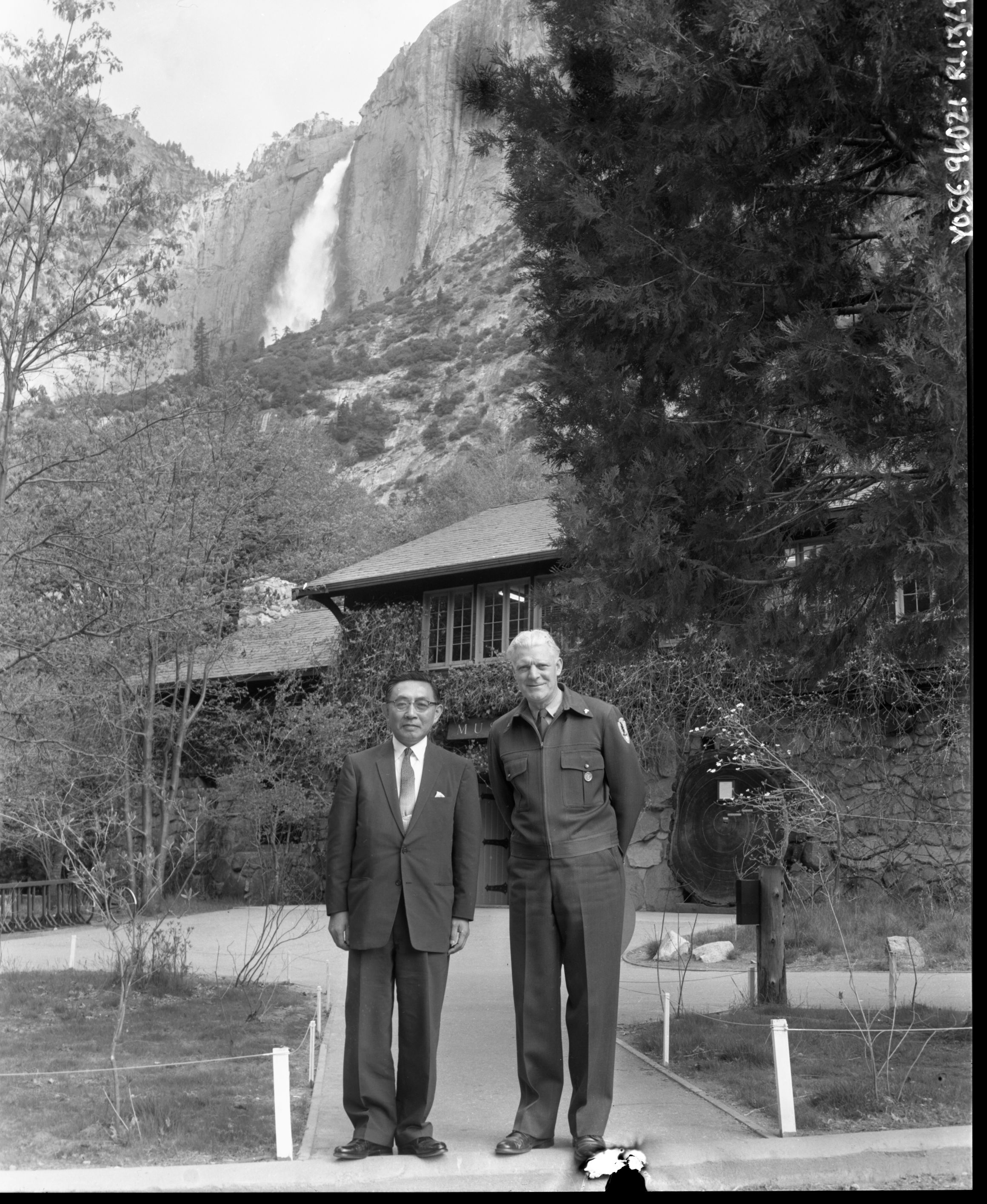 Governor Sadatake Hisamatsu of a prefecture in Japan in Supt. John C. Preston