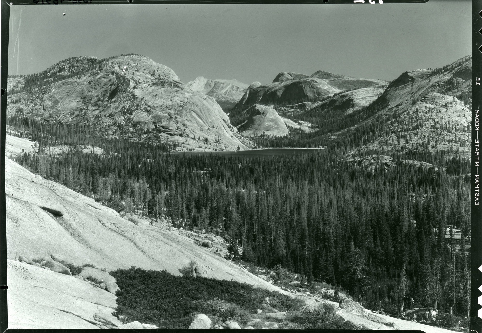 Lake Tenaya and Mt. Conness.