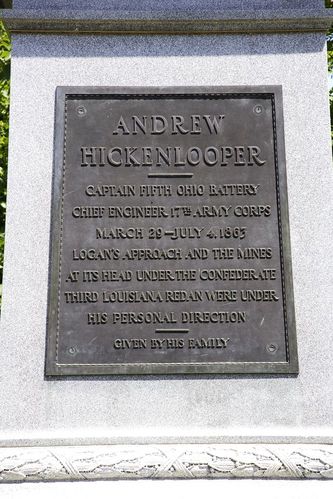 Captain Andrew Hickenlooper Statue