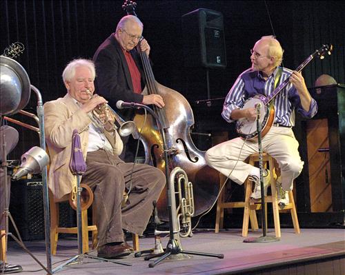 Musicians at the Peninsula Jazz Festival in Cuyahoga Valley National Park