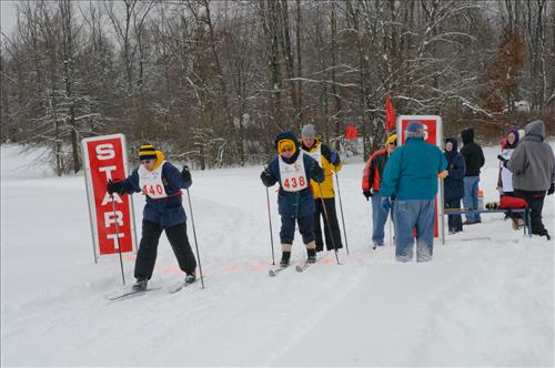 Ohio Winter Special Olympics at the Ledges in Cuyahoga Valley National Park
