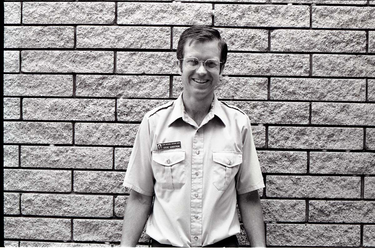 BW Photos of Zion Natural History Association Staff. Steve Sandstrom.