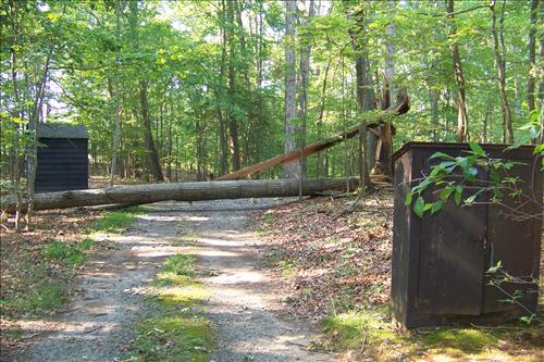 Remove Hazard Trees in OaCC-1 & CC-4, CC-2 & CC-5, Entrance Districts at Prince William Forest Park, Wind Storm 2012