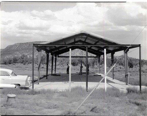 Storage sheds to be transferred to park from United States Air Force (USAF) Hurricane Supersonic Research Site.