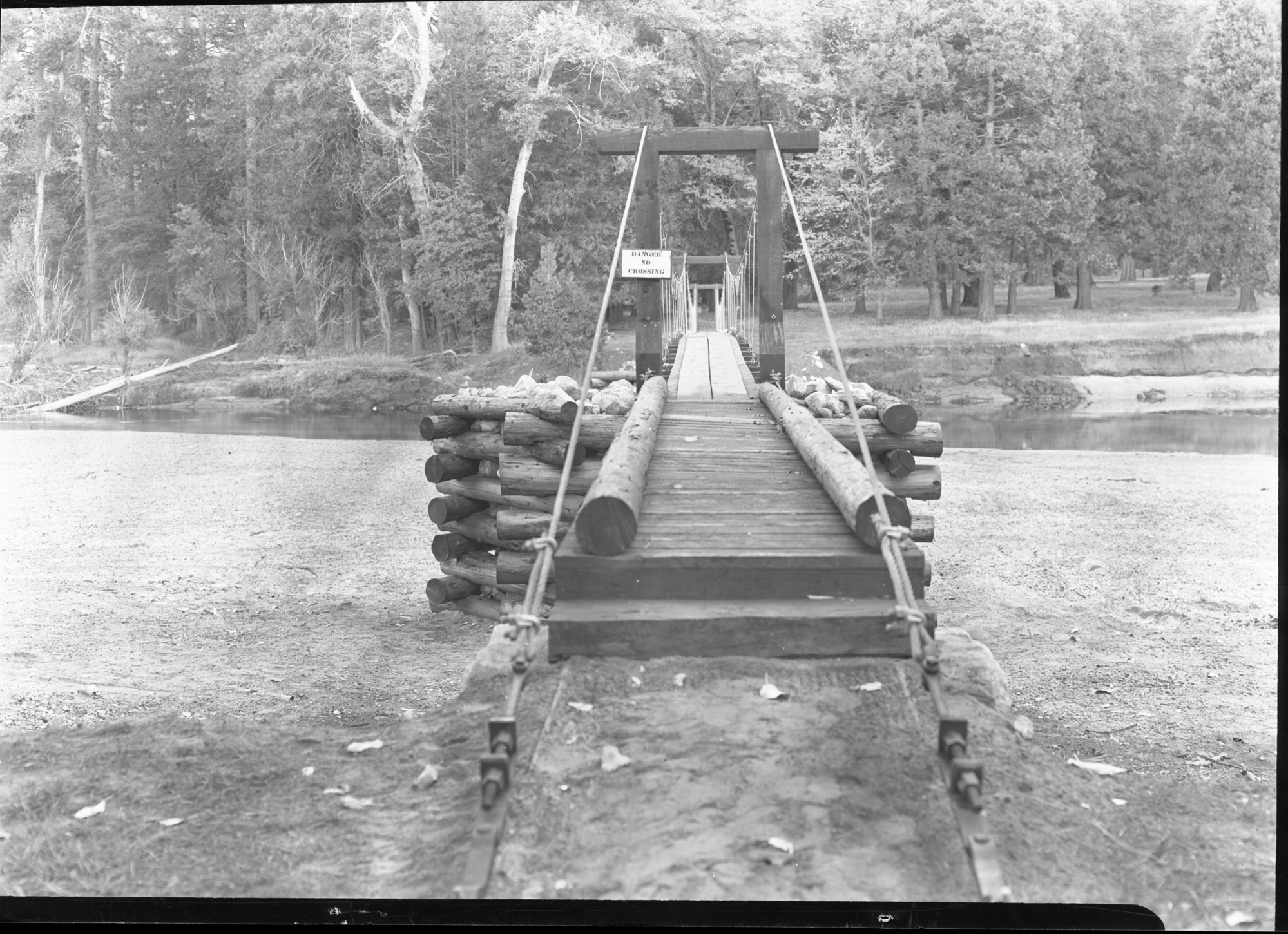 End View of new Swinging Bridge