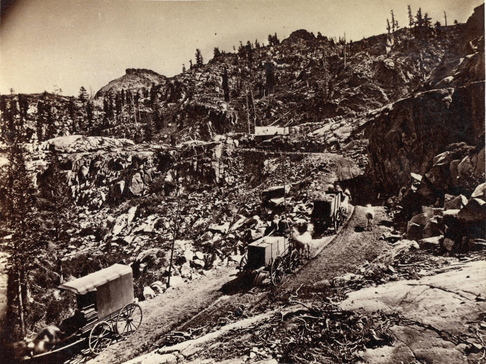 Scene near Summit Tunnel