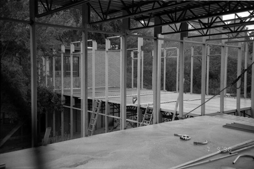 Construction of headquarters addition.