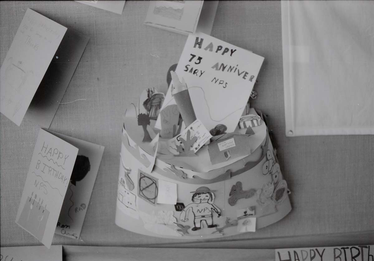 BW Photos of the parks 75th anniversary celebration.