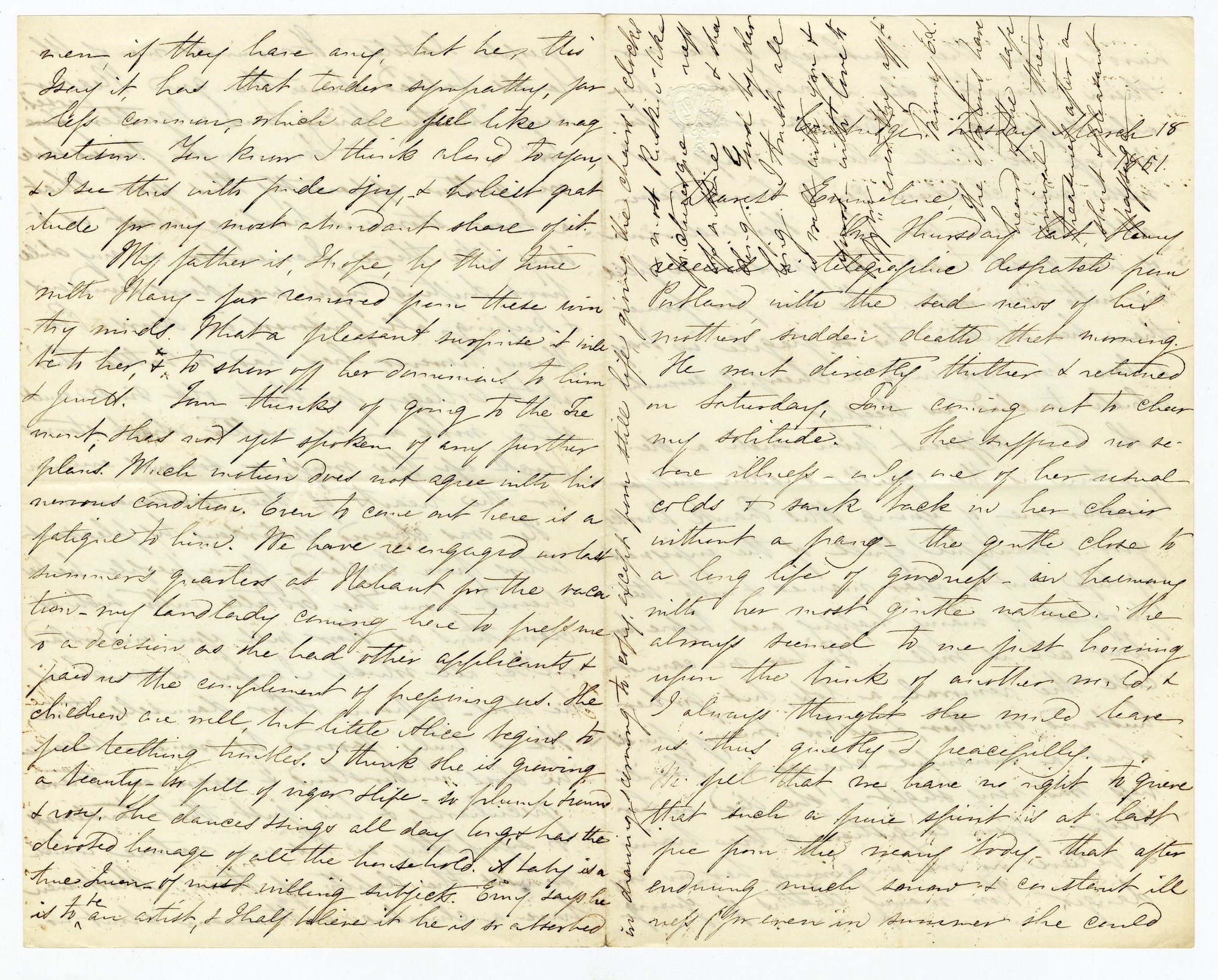 Manuscript letter